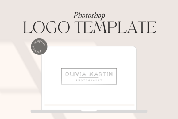 Download Minimalist Font Logo Photoshop Template - Minimal Collection