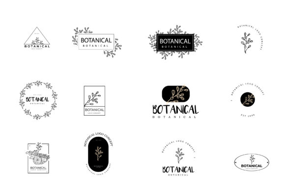 Download Minimal Femenine Modern Botanical Logo - Minimal Collection