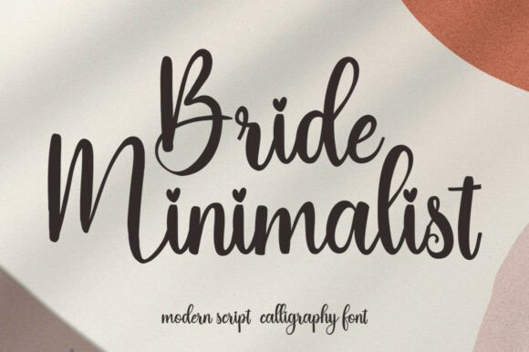Download Bride Minimalist Font - Minimal Collection