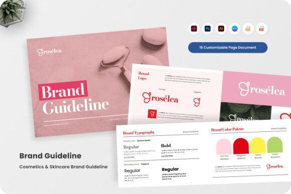 Download Beauty Branding Identity Guideline - Brand Collection