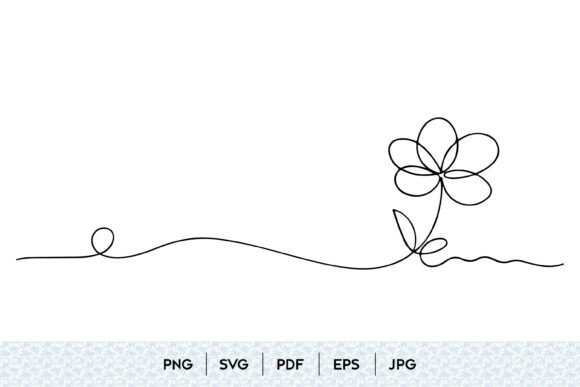 Download Minimal Flower Line Art - Minimal Collection